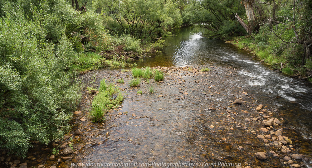 Cheshunt, Victoria - Australia 'King River near Hamiltons Bridge' Photographed by Karen Robinson Jan 2018 NB. All images are protected by copyright laws. Comments: A beautiful summer's day around this region taking in the sights of the King River and surrounds Vineyards.