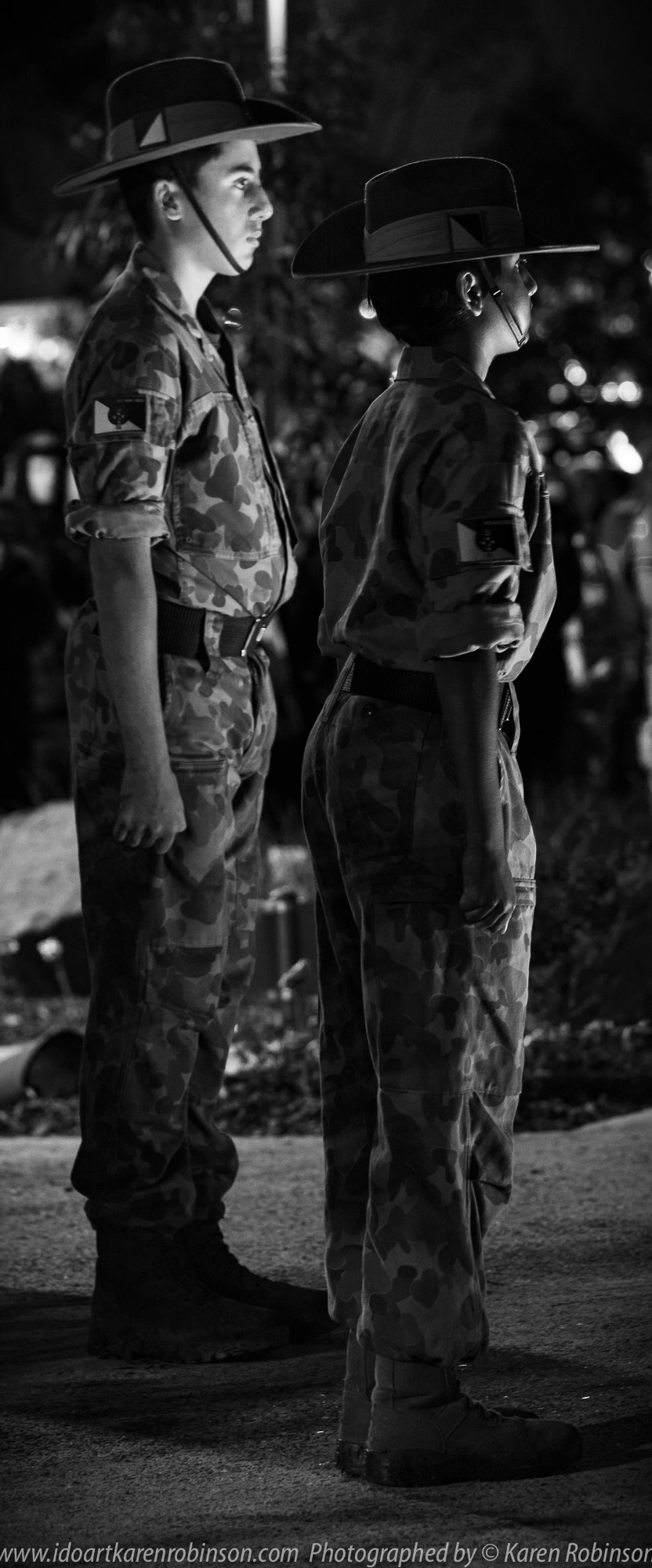 Craigieburn, Victoria - Australia 'ANZAC Day Ceremony Services' Photographed by Karen Robinson Comments - Representing Craigieburn Camera Club, Karen Robinson as one of the photographers at the event.