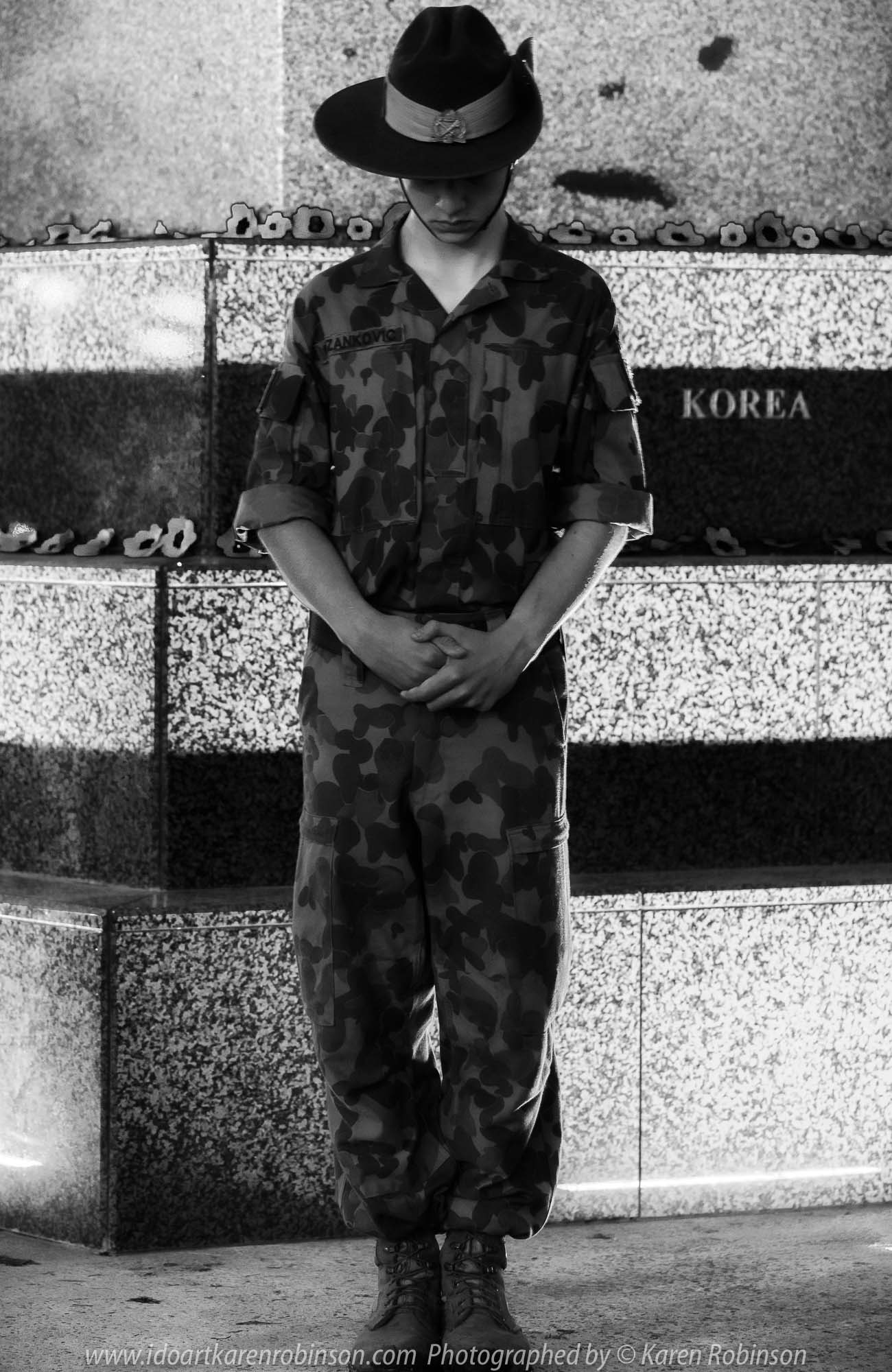 Craigieburn, Victoria - Australia 'ANZAC Day Ceremony Services' Photographed by Karen Robinson Comments - Representing Craigieburn Camera Club, Karen Robinson as one of the photographers at the event.