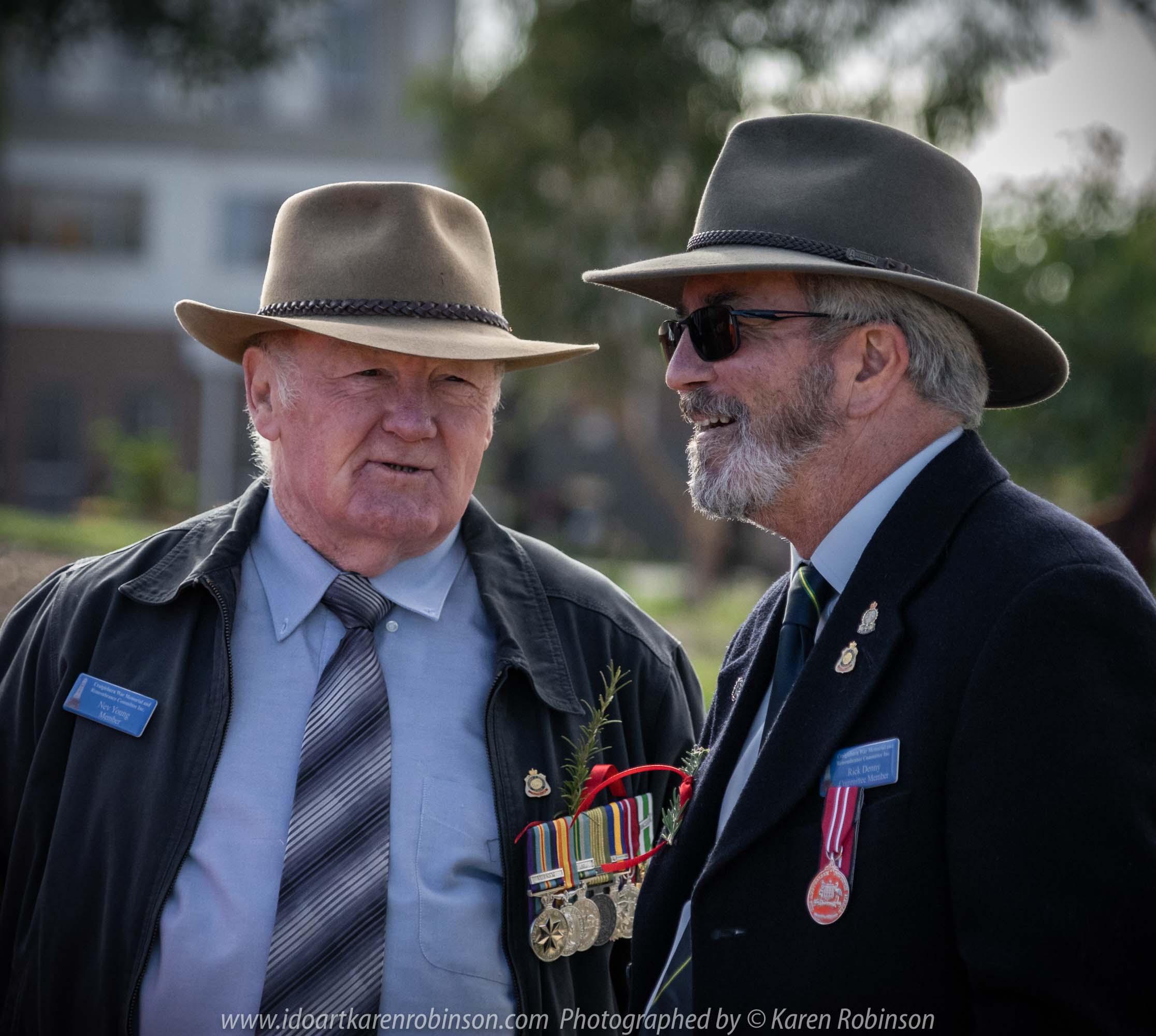Craigieburn, Victoria - Australia 'ANZAC Day Ceremony Services' Photographed by Karen Robinson Comments - Representing Craigieburn Camera Club, Karen Robinson as one of the photographers at the event.