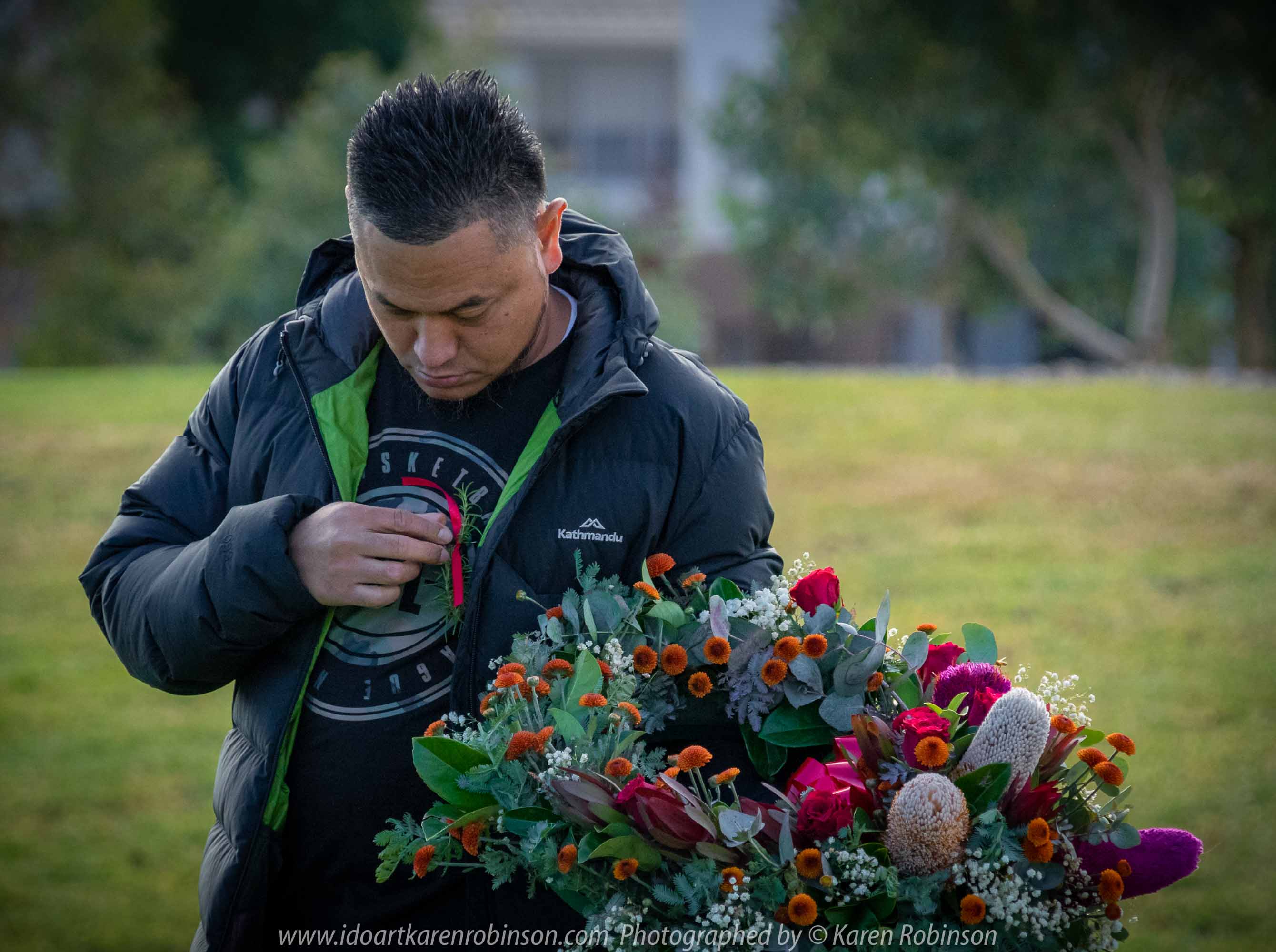 Australia 'ANZAC Day Ceremony Services' Photographed by Karen Robinson Comments - Representing Craigieburn Camera Club, Karen Robinson as one of the photographers at the event.