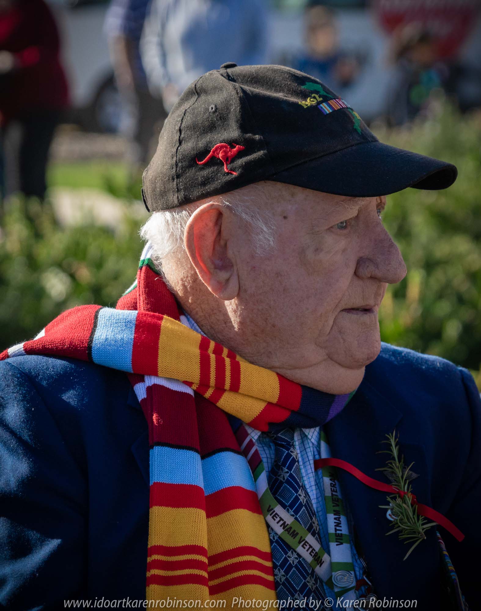 Australia 'ANZAC Day Ceremony Services' Photographed by Karen Robinson Comments - Representing Craigieburn Camera Club, Karen Robinson as one of the photographers at the event.