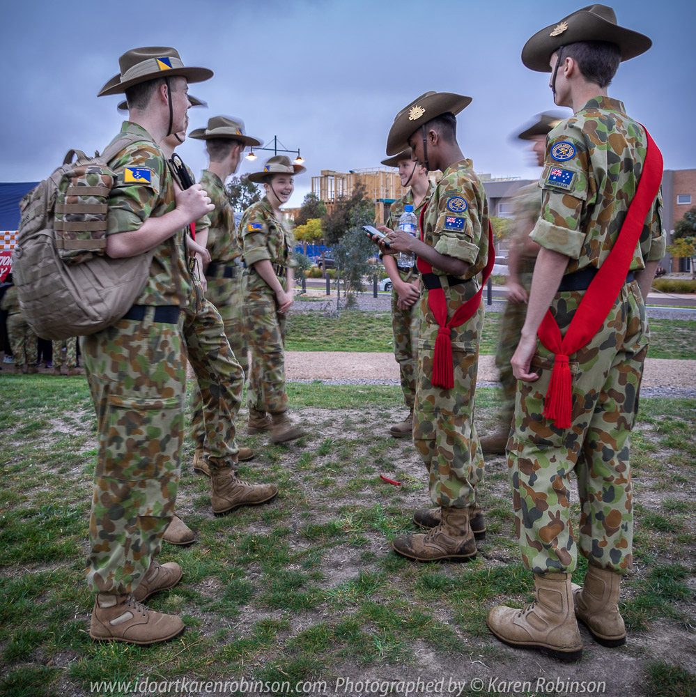 Craigieburn, Victoria - Australia 'ANZAC Dawn Service' Photographed by Karen Robinson April 2018 NB. All images are protected by copyright laws. Comments - For the last three years Craigieburn Camera Club have assisted by taking photos which are donated to the RSL to share with the community. Many local community members were there at 6am Craigieburn ANZAC Park for the Dawn Service - alongside of those who had/have families give their service to their country - Lest we forget...