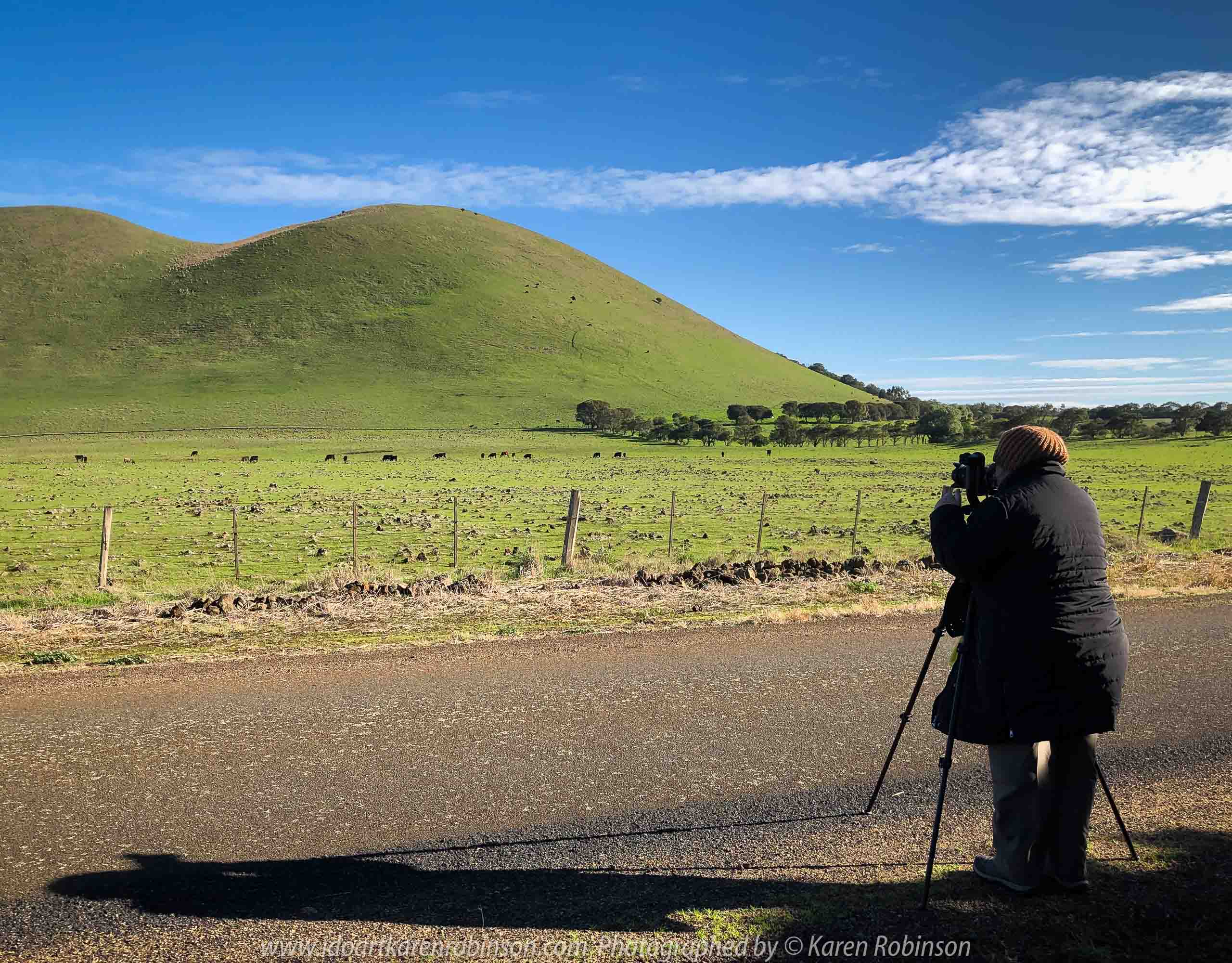 Victoria - Australia 'Mount Elephant - Volcanic Hinterland' Photographed by Karen Robinson June 2019 Comments - Amazing views around the base of Mount Elephant and views from walking tracks on the side and top of Mount Elephant itself.