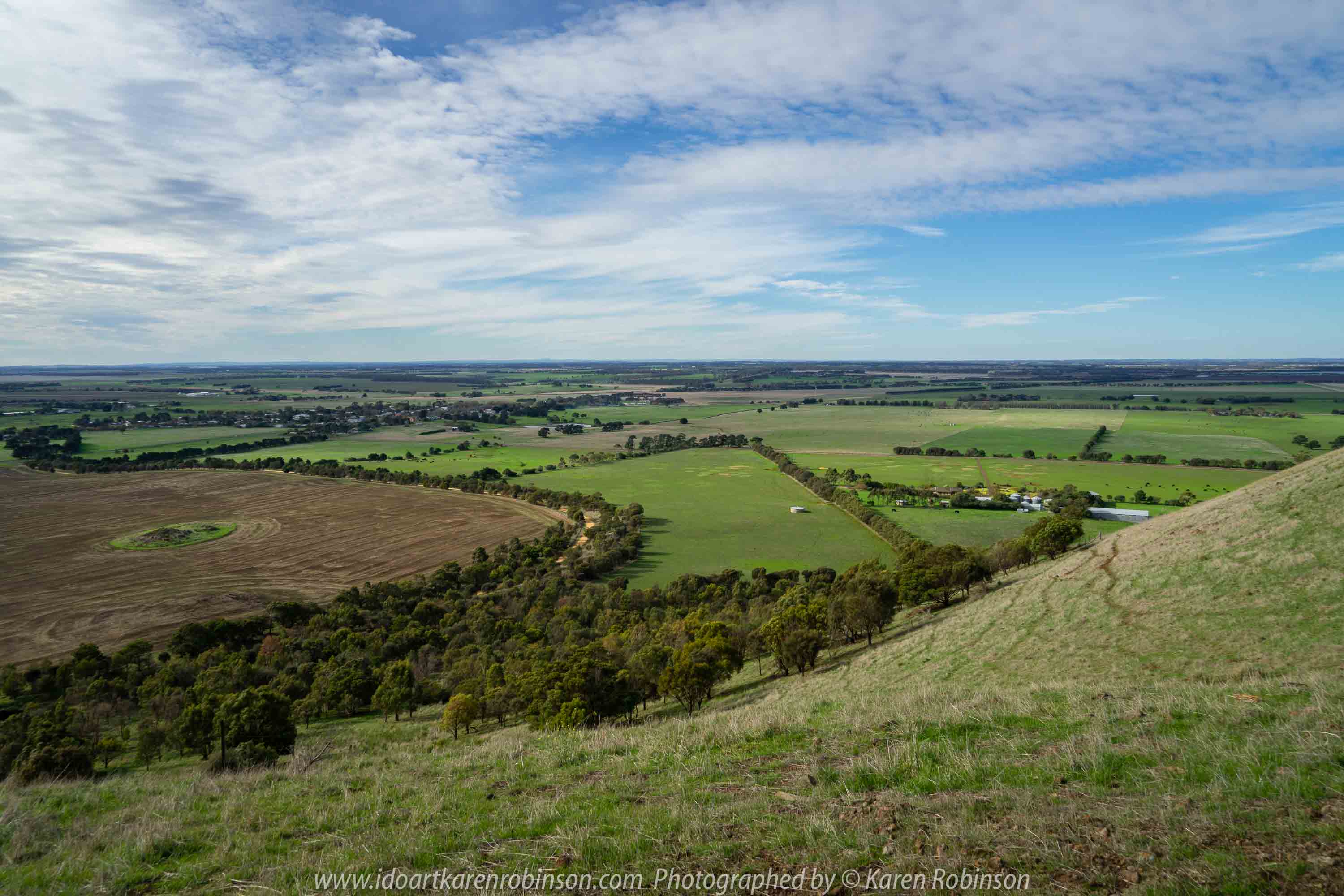 Victoria - Australia 'Mount Elephant - Volcanic Hinterland' Photographed by Karen Robinson June 2019 Comments - Amazing views around the base of Mount Elephant and views from walking tracks on the side and top of Mount Elephant itself.