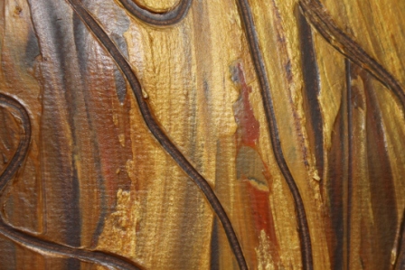 No. 4 Creative Writing & Abstract Painting 'Treasured Memories' Acrylic Paint on A3 HW Paper by Karen Robinson NB All images are protected by copyright laws (1).JPG