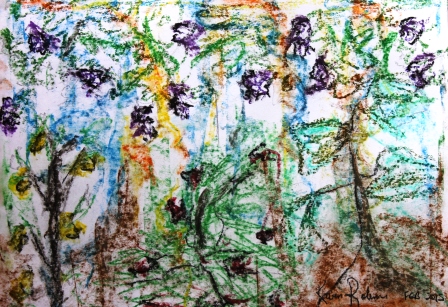 No. 6-20 ArtTherapy Group Sessions 2,3 & 4 Art Works created by Abstract Artist Karen Robinson Feb-Mar 2015 NB All images are protected by Copyright.JPG