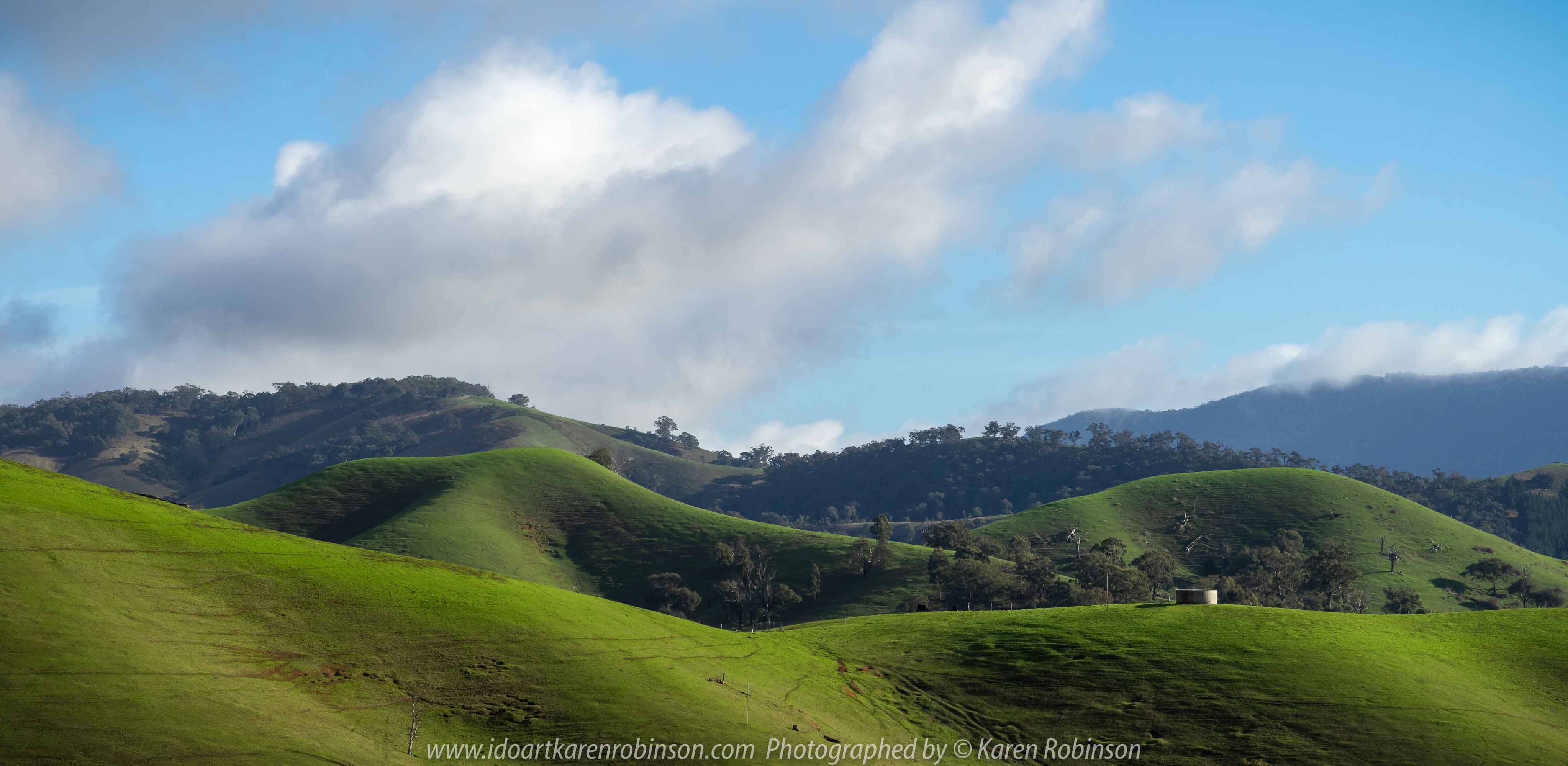 Strath Creek, Victoria - Australia 'Autumn Drive' Photographed by Karen Robinson May 2019 Comments - Panoramic Views of this beautiful region.